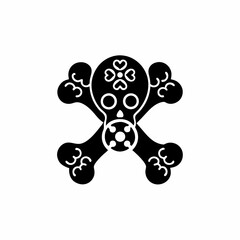 creative Silhouette poison Icon Vector Illustration