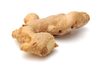 Ginger isolated on white background