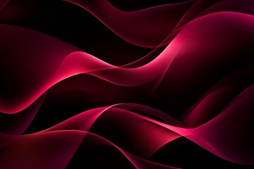 Obraz premium abstract background with red wavy lines. 3d render illustration