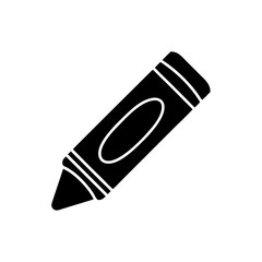 creative details Crayon Icon Vector Illustration