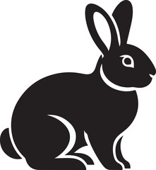 vector illustration of a rabbit