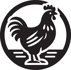 cock and chicken