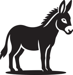 donkey vector illustration