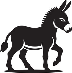 donkey vector illustration
