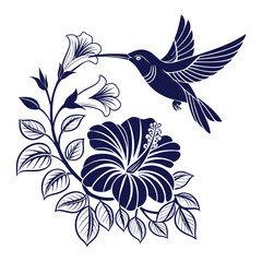 vector illustration of a bird