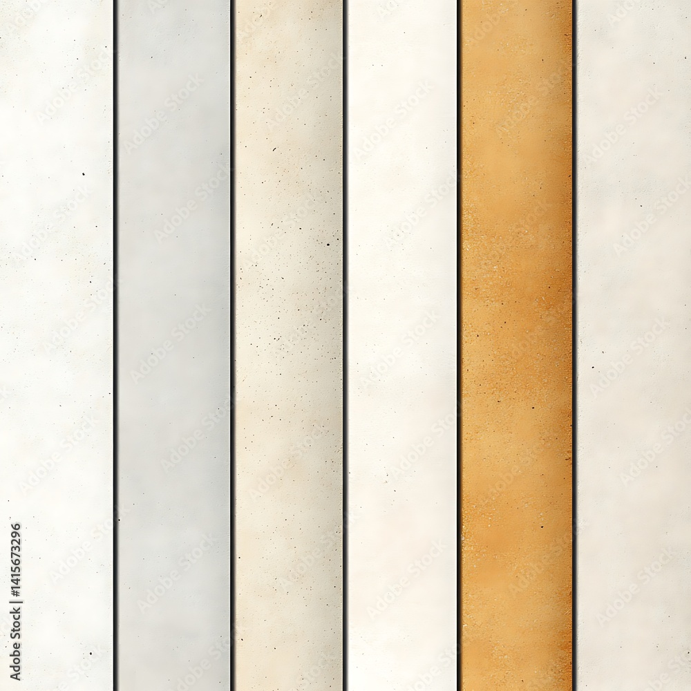 Aufkleber neutral color palette of textured vertical stripes creating minimalist background design
