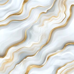 Obraz premium Elegant Marble Background with Gold Veins and Smooth Flowing Patterns