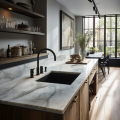 Elegant and Functional Kitchen Sink with Modern Touches