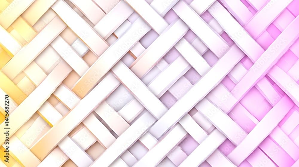 Poster colorful woven texture background with soft gradient for modern design projects