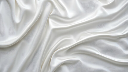 Obraz premium White Fabric Texture With Subtle Design