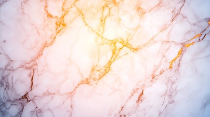 Fototapeta premium Elegant White Marble Texture with Golden Veins for Interior Design and Background Use