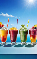 cocktail in the pool