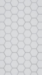 seamless grayscale of textured hexagonal tiles