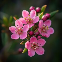 Obraz premium Waxflower pretty in pink 