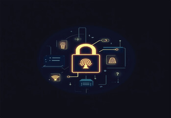 Flux_Dev_Abstract_secure_digital_identity_system_concept_with