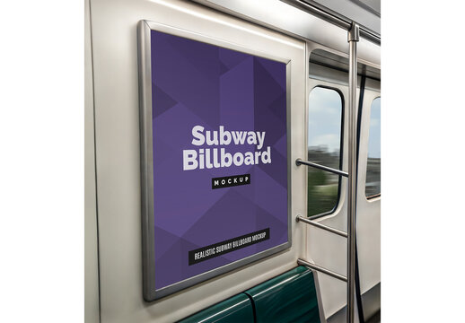 Subway Billboard Mockup 79