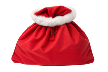 santa claus hat isolated on white