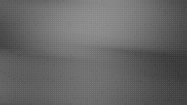 Dark gray gradient with white dots arranged in a patterned background.