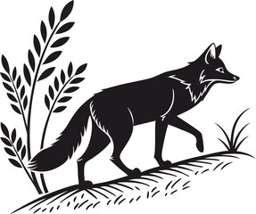 wolf vector illustration