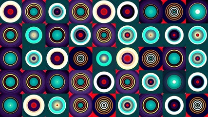 circle motif, circle pattern, symmetrical, circle lines, wall wallpaper, HD