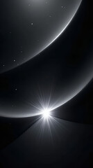 abstract white and black wave background