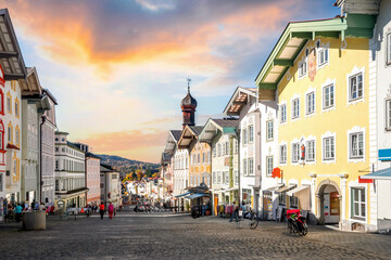 Altstadt, Bad Tölz, Deutschland 