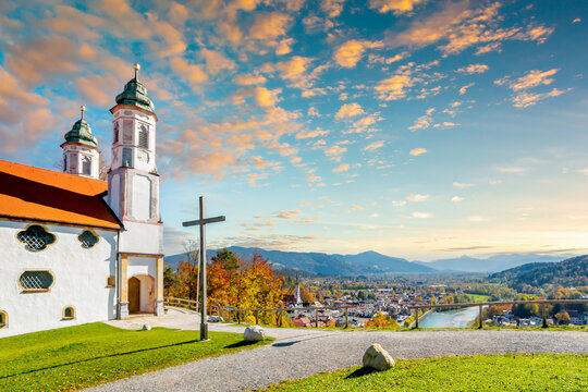 Altstadt, Bad T&ouml;lz, Deutschland 