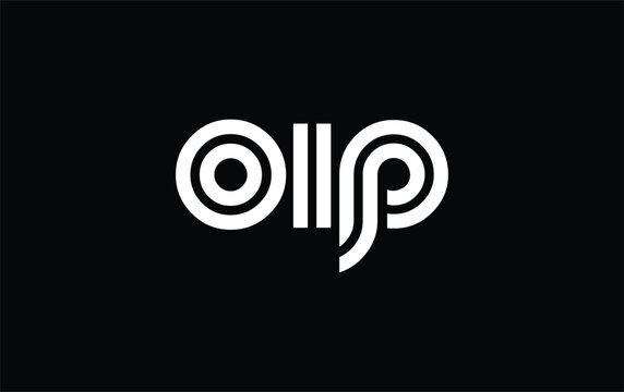 OIP Creative Unique Modern Letter Logo Design. Stylized logo featuring a unique letter design, presenting abstract minimalist aesthetics and modern appeal