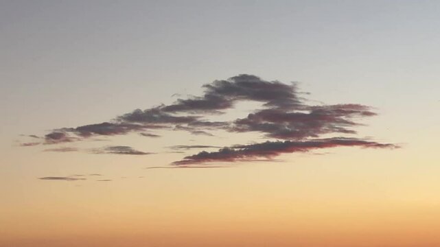 Sunset in the Heaven