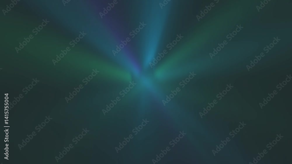 Poster abstract blue background with rays
