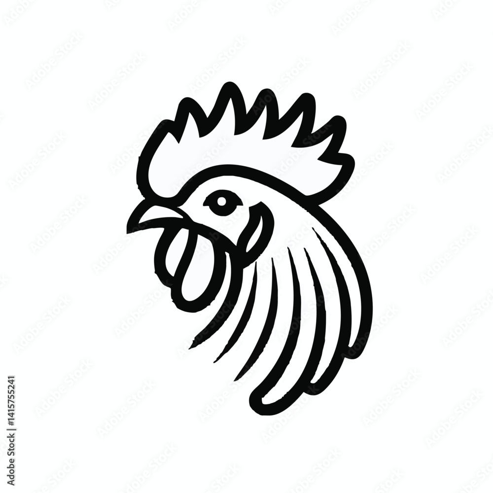 Aufkleber abstract geometric shapes vector art design with clean lines and simple forms