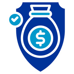 Financial Protection Vector Icon