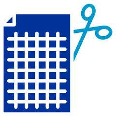 Pattern Paper Vector Icon