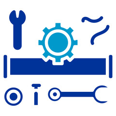 Pipeline Maintenance Icon