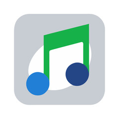 Modern Apple Music Streaming Icon