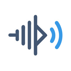  Stylish Audio Waveform Icon