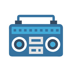  Boombox Icon for Retro Music