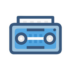  Cassette Recorder Icon for Nostalgia