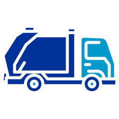 Smart Garbage Truck Icon