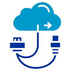 Data Transfer Cable Icon