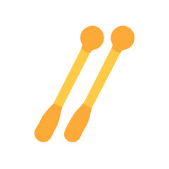  Modern Drumsticks Icon for Music