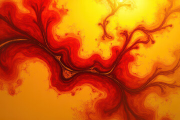 Fototapeta premium Mesmerizing Ink in Water Photography: Swirling Colors Create Dreamlike Patterns