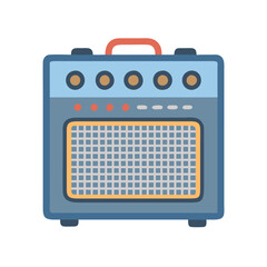  Creative Guitar Amp Icon Design