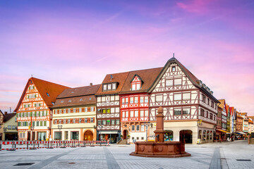 Altstadt, Tauberbischofsheim, Deutschland 