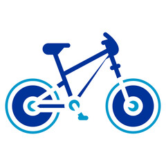 Fototapeta premium Mountain Bike Icon