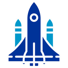Obraz premium Space Shuttle Icon