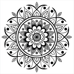 abstract floral ornament