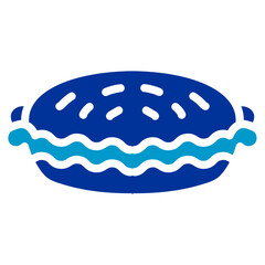 Apple Pie Vector Icon