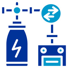 Compressed Air Energy Vector Icon
