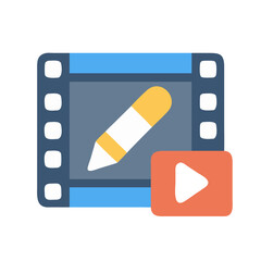  Modern Video Editing Icon for Creatives
